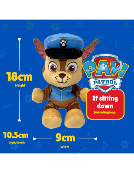 TY - Paw Patrol Chase floppy 20cm
