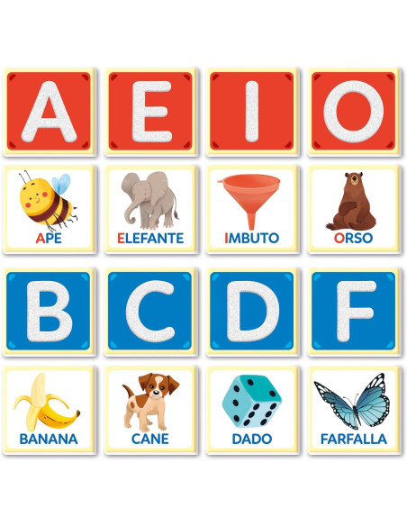 Montessori Lettere Tattili