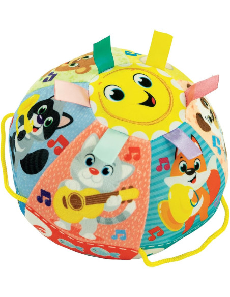 Baby Suona e Canta- Palla Musicale in Tessuto