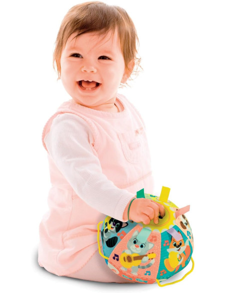 Baby Suona e Canta- Palla Musicale in Tessuto