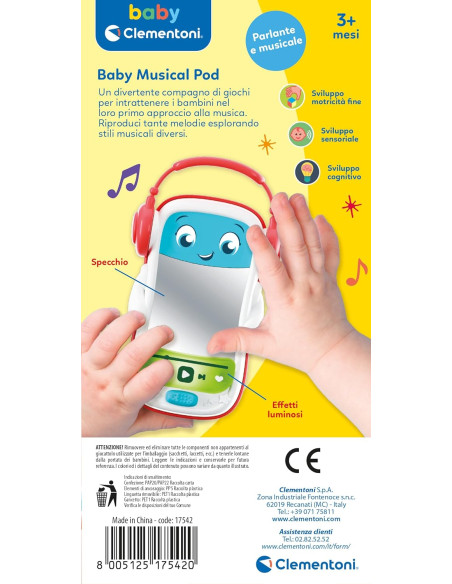 Baby Clementoni - Baby Musical Pod