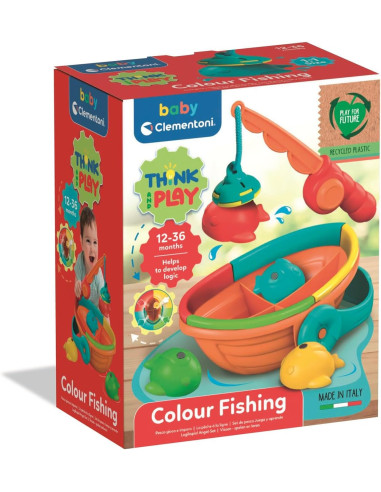 Baby Clementoni - Think e Play Colour Fishing