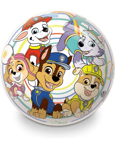 Pallone Plast Mm.230 'paw/patrol' Bio