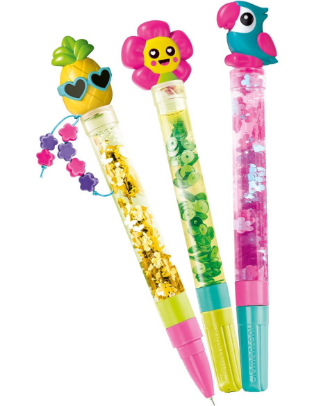 Idea Clementoni Create Your Tropical Pen - Crea la Tua Penna