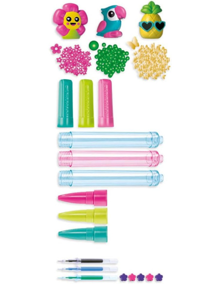 Idea Clementoni Create Your Tropical Pen - Crea la Tua Penna