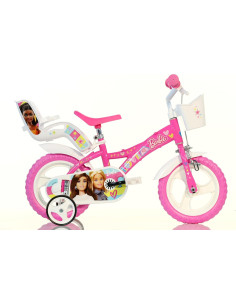 Dino Bikes - Bicicletta 12'' Barbie Rosa