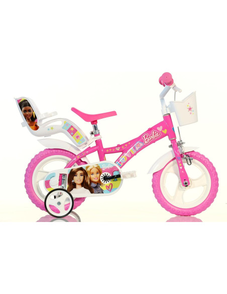 Dino Bikes - Bicicletta 12'' Barbie Rosa