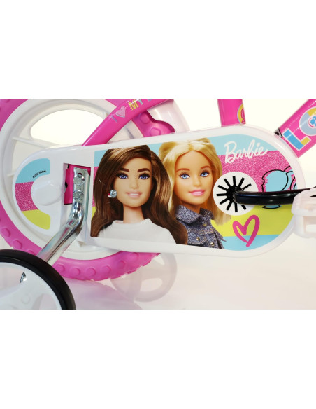 Dino Bikes - Bicicletta 12'' Barbie Rosa