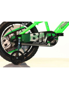 Dino Bikes - Bicicletta 14'' Verde 2