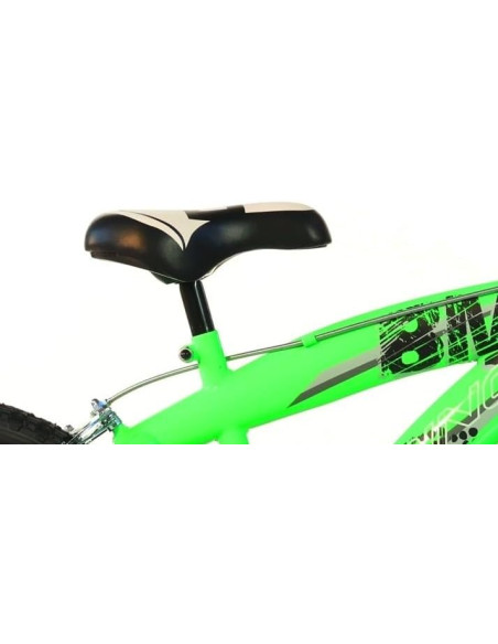 Dino Bikes - Bicicletta 14'' Verde