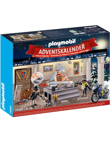 Playmobil Calendario dell'avvento - Furto al Museo