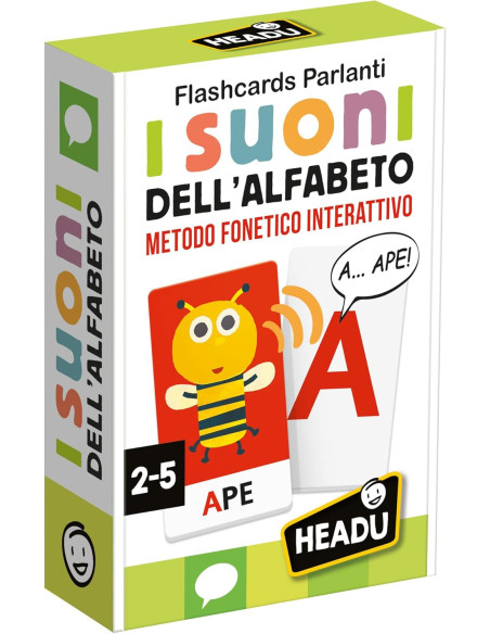 Flashcards Parlanti i suoni dell'alfabeto