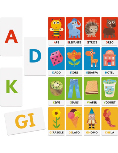 Flashcards Parlanti i suoni dell'alfabeto