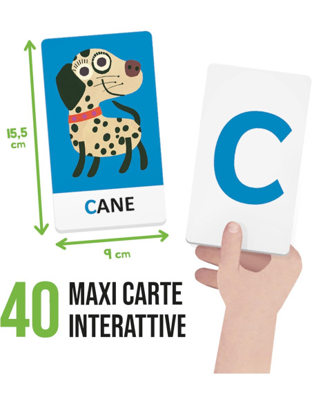 Flashcards Parlanti i suoni dell'alfabeto