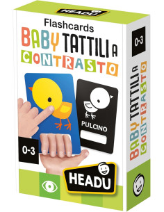 Flashcards Baby Tattili a Contrasto