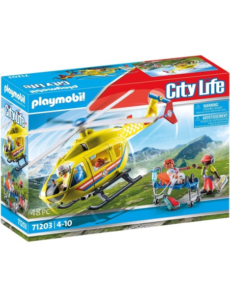 Playmobil Elicottero di Soccorso