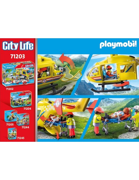 Playmobil Elicottero di Soccorso