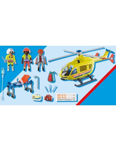 Playmobil Elicottero di Soccorso