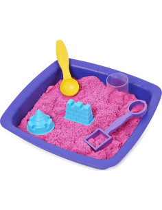 KINETIC SAND Playset Castello di Sabbia Shimmer Rosa 2
