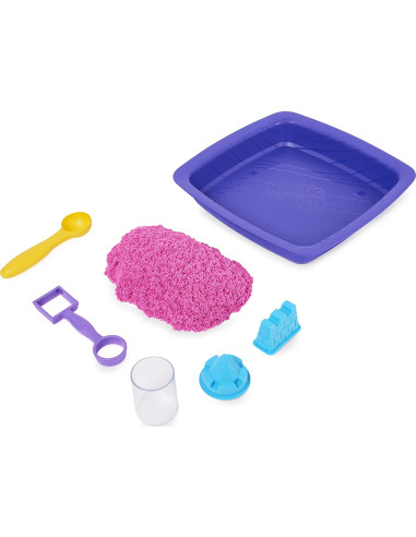 KINETIC SAND Playset Castello di Sabbia Shimmer...