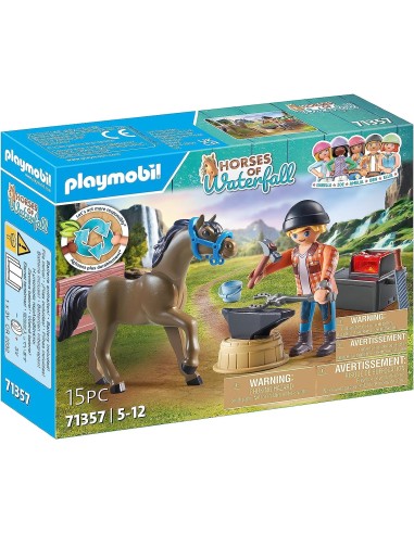 Playmobil Horses - Maniscalco con cavallo