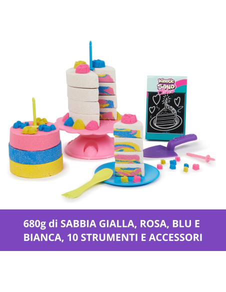 Kinetic Sand Torte Arcobaleno