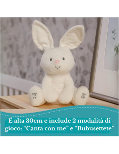 GUND Flora Coniglietto interattivo parlante 2