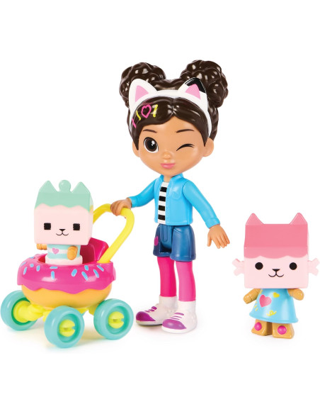 Gabby's DollHouse - Pack 4 personaggi Kitty Care