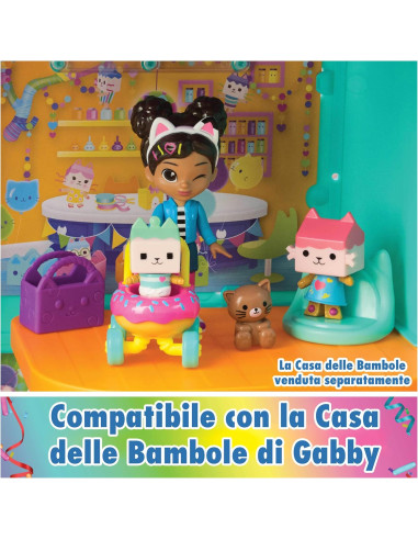 Gabby's DollHouse - Pack 4 personaggi Kitty Care