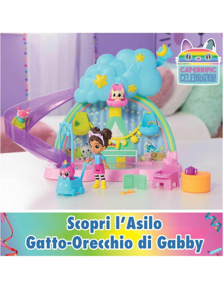 Gabby's DollHouse - Pack 4 personaggi Kitty Care