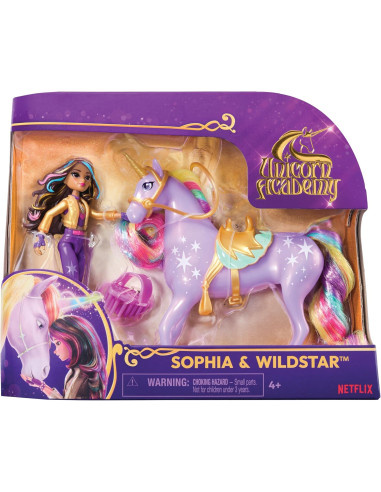 Unicorn Academy Small Doll Sophia e Wildstar