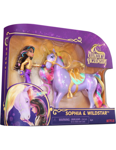 Unicorn Academy Small Doll Sophia e Wildstar