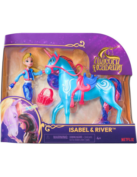Unicorn Academy Small Doll Isabel e River