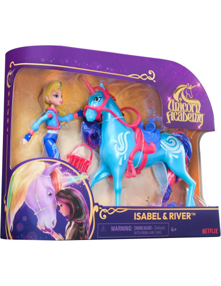 Unicorn Academy Small Doll Isabel e River