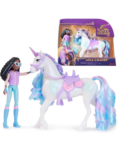 Unicorn Academy Small Doll Layla e Glacier