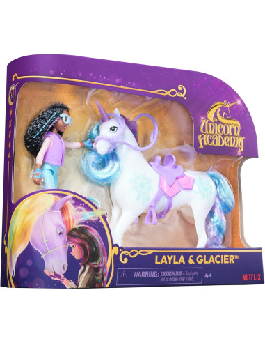 Unicorn Academy Small Doll Layla e Glacier