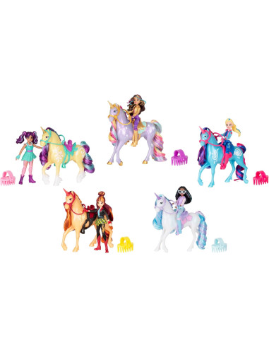 Unicorn Academy Small Doll Layla e Glacier