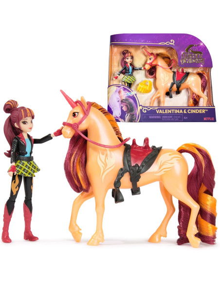 Unicorn Academy Small Doll Valentina e Cinder