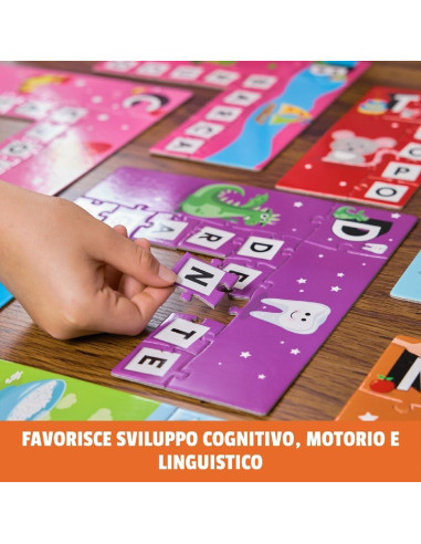 Scarabeo imparando l'ABC Puzzle
