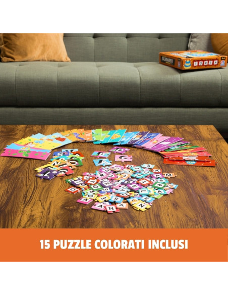 Scarabeo imparando l'ABC Puzzle