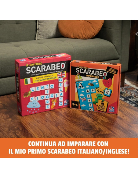 Scarabeo imparando l'ABC Puzzle