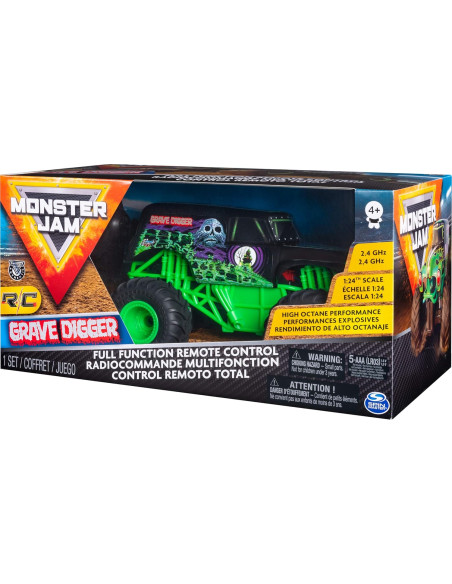 Monster Jam 1:24th Grave Digger RC