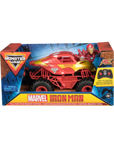 Monster Jam Veicoli 1:24 Iron Man RC