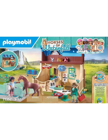 Playmobil Horses - Stalla con veterinario