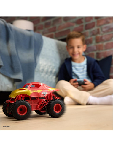 Monster Jam Veicoli 1:24 Iron Man RC