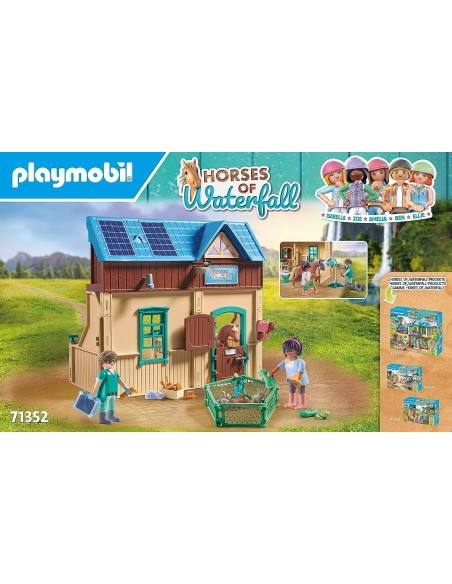 Playmobil Horses - Stalla con veterinario