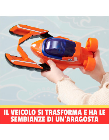 Paw Patrol - Veicolo Trasformabile Aqua Pups di...