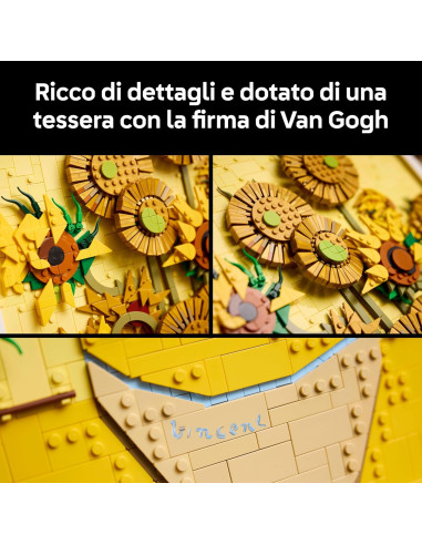 Lego Art - Vincent van Gogh Girasoli 