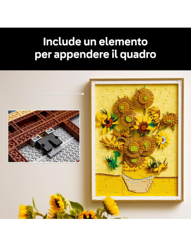 Lego Art - Vincent van Gogh Girasoli 
