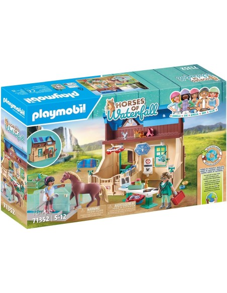 Playmobil Horses - Stalla con veterinario